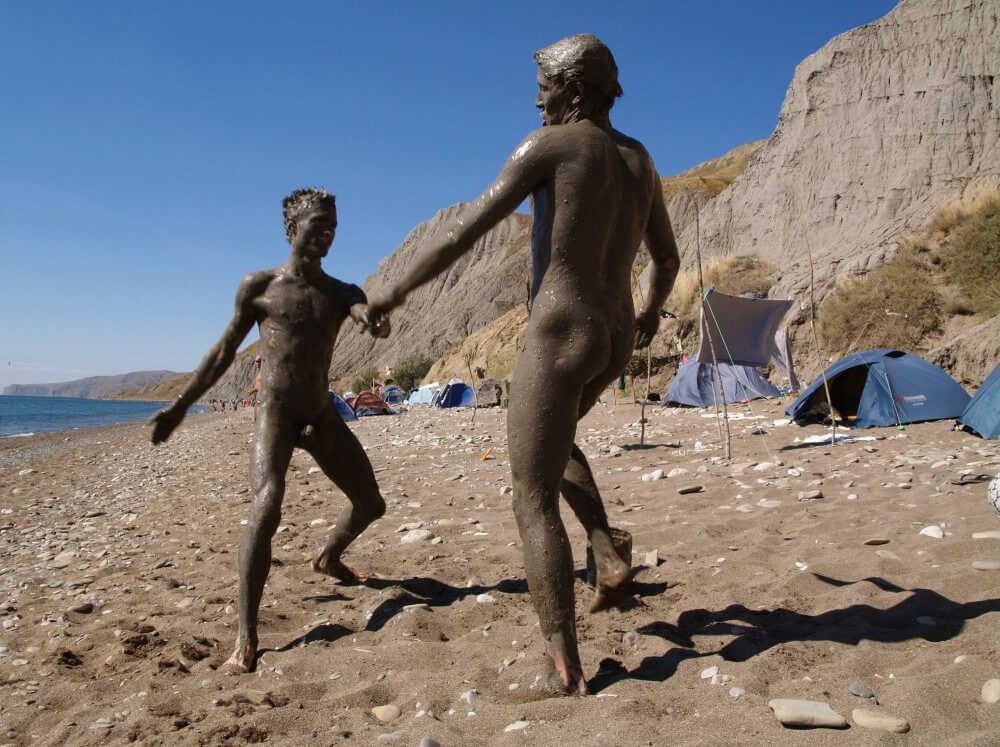 Jr Nudist Nude Beach Mud Soldiers photos - Naturism and nudism are a philosophy of respect