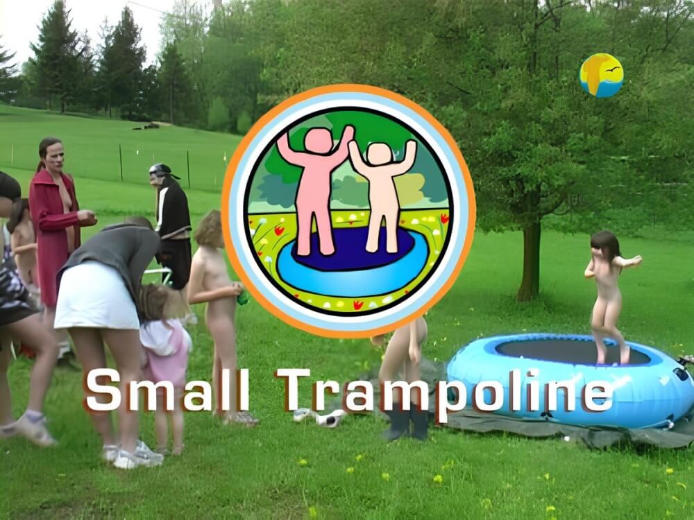 Naturist Freedom: Small Trampoline - The Naked Human Body