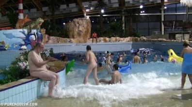 Aqua Extravaganza 4 - The natural beauty of the body is one of the goals of naturism and nudism