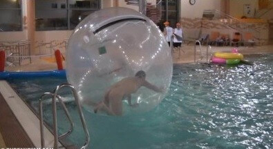 Indoor Water Runners # 2 - In our home, we are all nudists