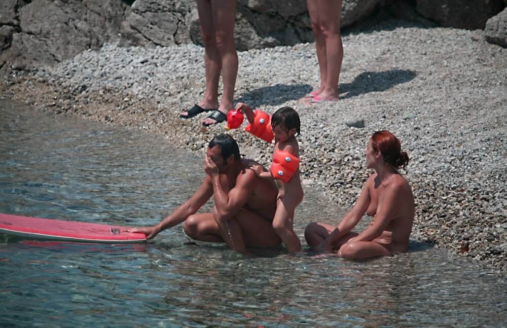 Beach Nudist Family Shore Camp pics - Freedom is an integral part of naturism