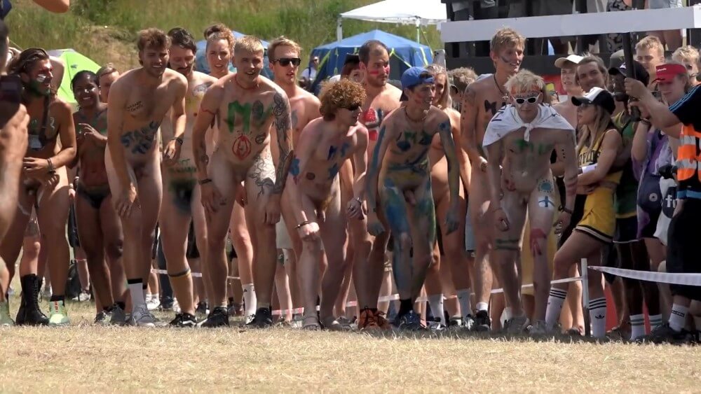 Roskilde Festival Full HD video - Living in harmony with nature as the primary goal of the naturist lifestyle