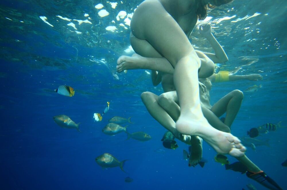 Egyptian Snorkelers Part - The practice of nudism helps to overcome stereotypes and insecurities