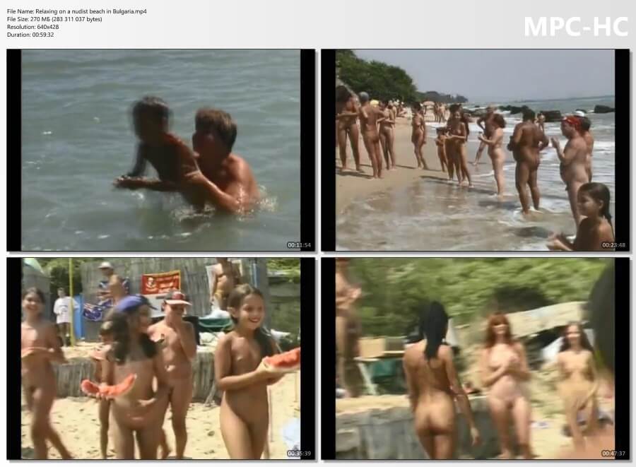 Relaxing on a nudist beach in Bulgaria - Living with joy and ease is part of the naturist lifestyle