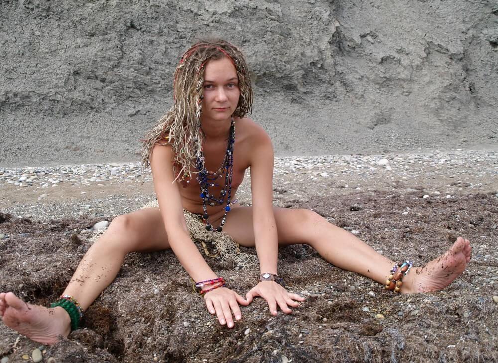 Naturists Rocky Stream Pixie Girls photos - Thoughts on Naturism