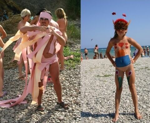 Natural Mud Camouflaging pics - A nudist values sincerity, honesty, and openness in relationships