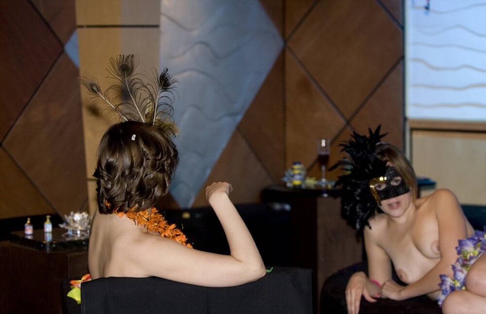 Masquerade Lounging photos - Only a nudist truly values the connection with nature and the human body