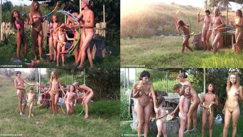 Countryside lounging 2 Full HD video - Unlimited freedom is the guiding principle of nudism and naturism