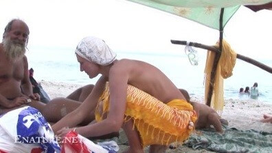 Enature - Back to the bare beach Full HD - Nudism teaches respect for the body and nature