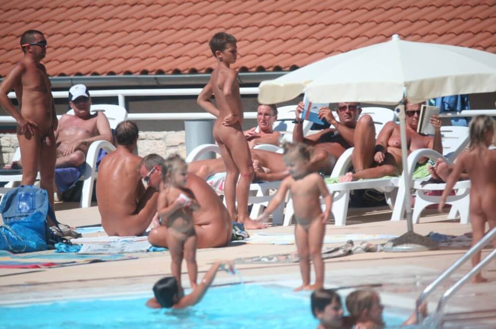 Pool Camping Sides gallery - Nudism helps strengthen friendships