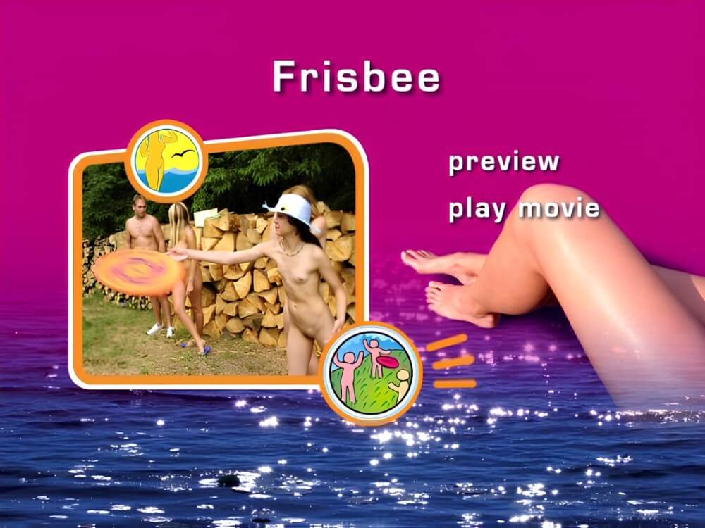 Naturist Freedom - Frisbee DVD - Accepting oneself fully is the foundation of naturism