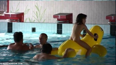 Floating On Our Rafts 1 - Nature provides the energy and strength for life, and well simply be naked