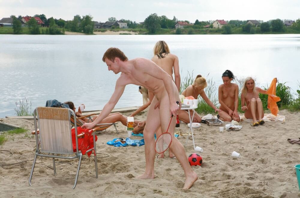 Lakeside Outdoor Activity photos - A naked persons soul is visible through their body