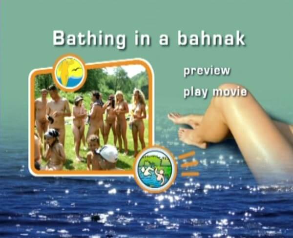Naturist Freedom: Bathing in a Bahnak - Blending in with the crowd of nudists