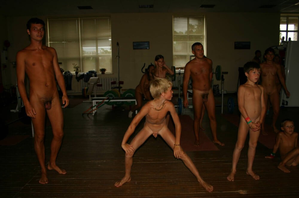 Family Gym Nudist Stretch pics - A love of the sun and fresh air are important values for those who practice naturism and nudism