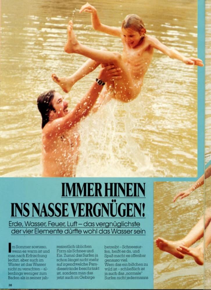 Jung und Frei Nr 31 - A naturist values sincerity, as well as honesty and openness