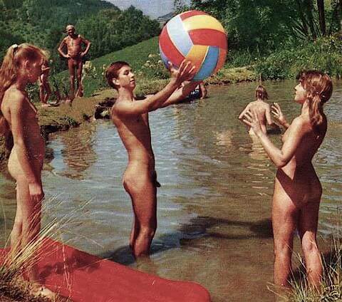 Vintage nudism photos - A nudist values the connection with nature and the human body
