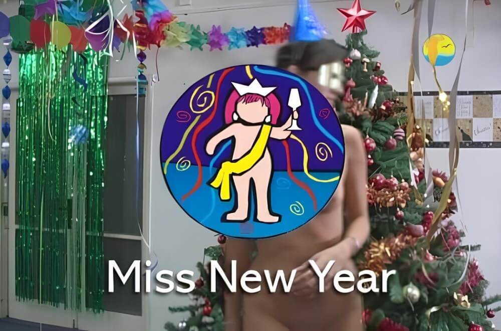 Naturist Freedom: Miss New Year - Pure naturism teaches us to accept ourselves and others without judgment or criticism