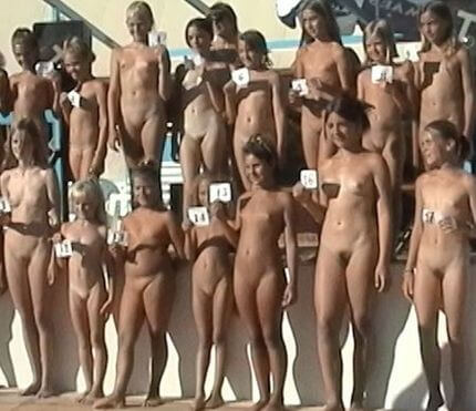 Pageant Family Lines Full HD video - Nudism and natural harmony