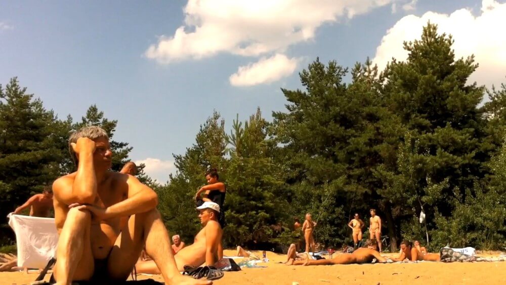 Nudist camping in the forest video HD - Naturism helps overcome fears and insecurities